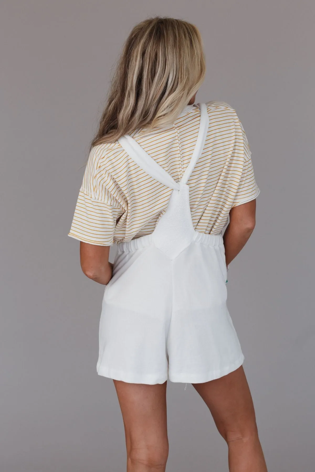 Jodi Romper - Ivory