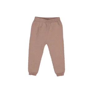 KNIT LEGGINGS.BEBE ORGANIC-Pink