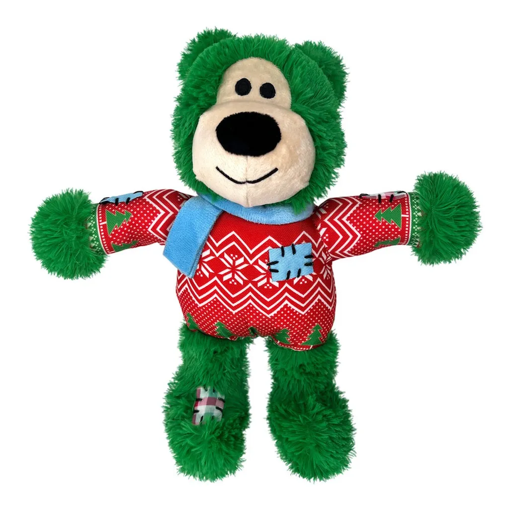 KONG Holiday Wild Knots Bear Assorted Md/Lg