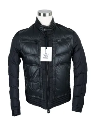 Leather Poly Puffer