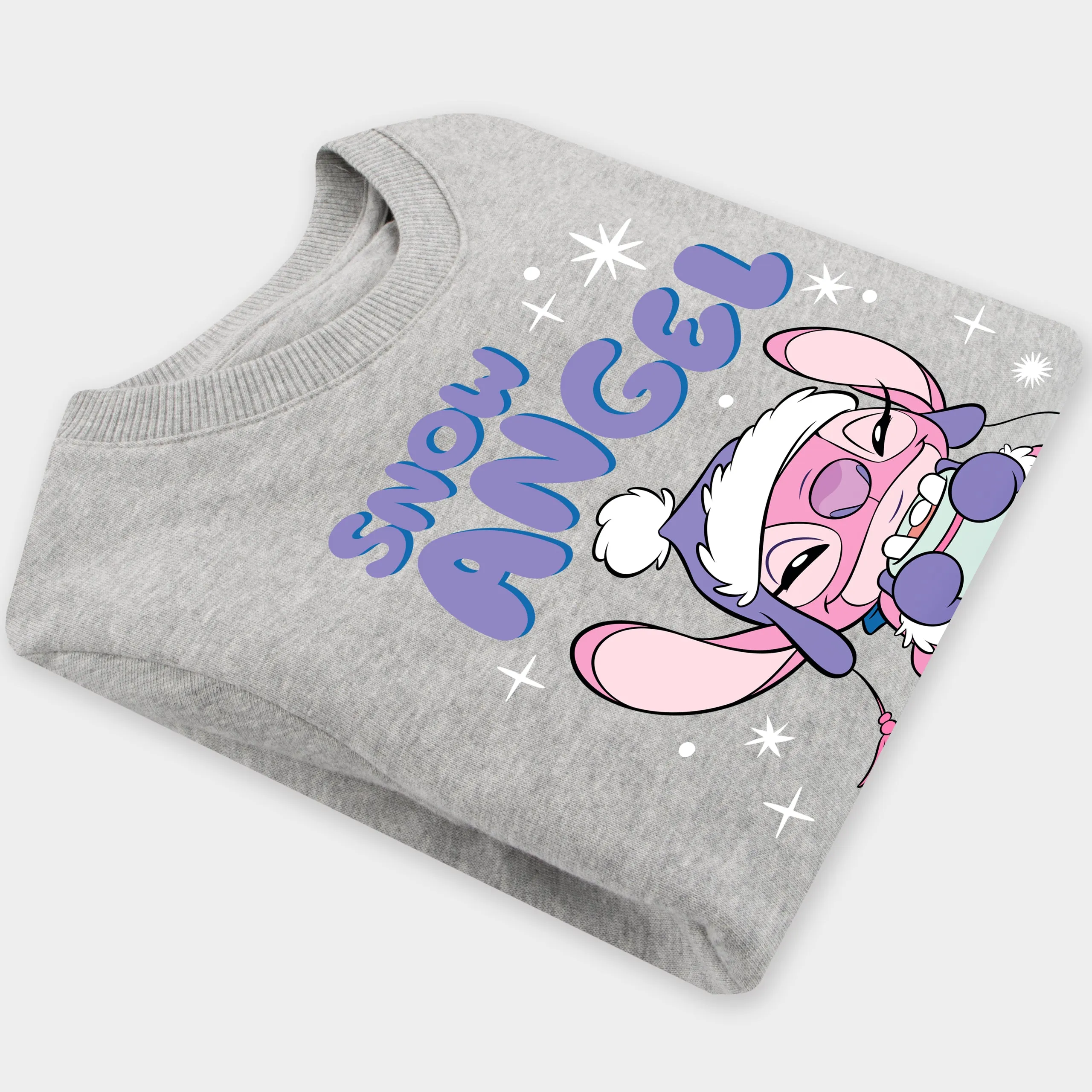 Lilo And Stitch Christmas Sweatshirt - Snow Angel