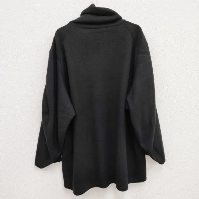 mame MM23FW-JS045 Scarf Style Knitted Pullover 定価41800円 サイズ1 ニット 23AW ブラック レディース マメクロゴウチ【中古】4-0409T♪