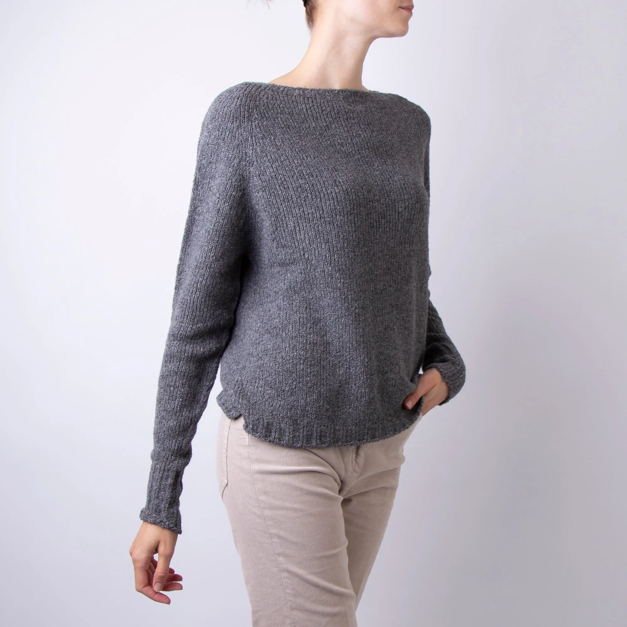 MA'RY'YA SWEATER YNK005 C6 GREY