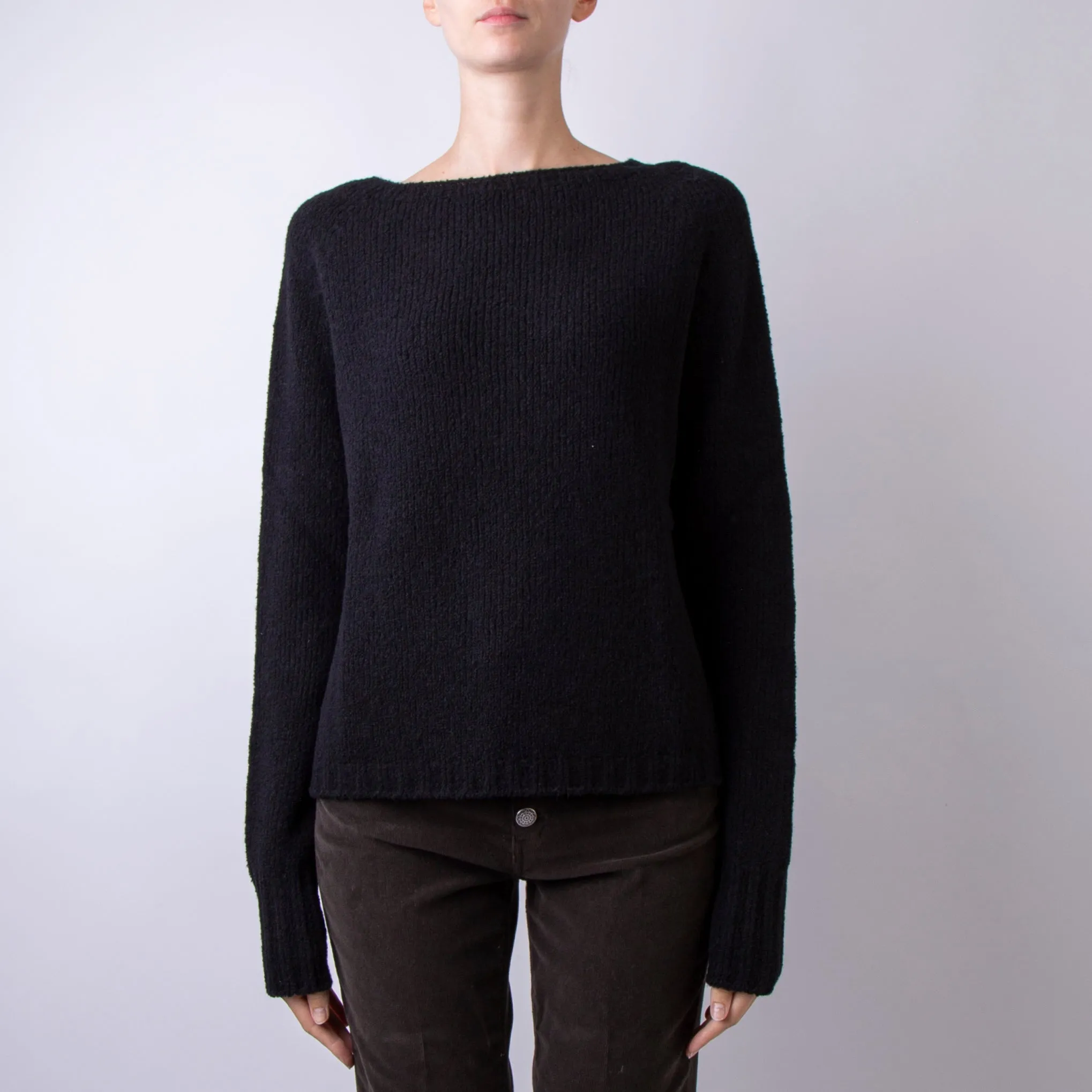 MA'RY'YA SWEATER YNK005 C8 BLACK