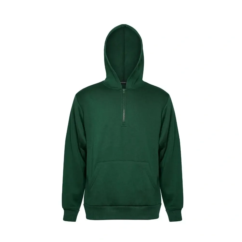 Men's Quarter Zip Oversized Hoodie Sweatshirt