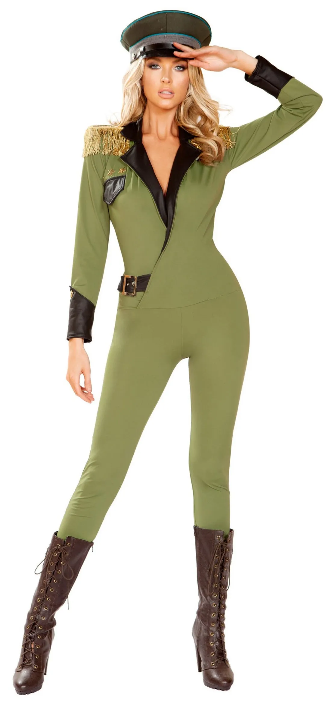 Military Army Babe Costume