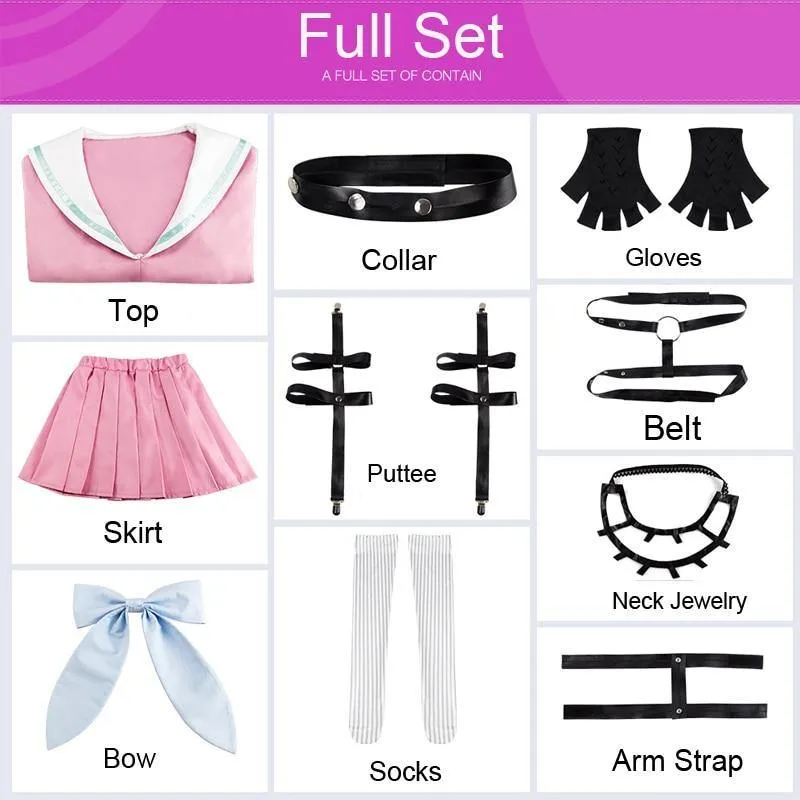 Miu Iruma Cosplay Costume Set