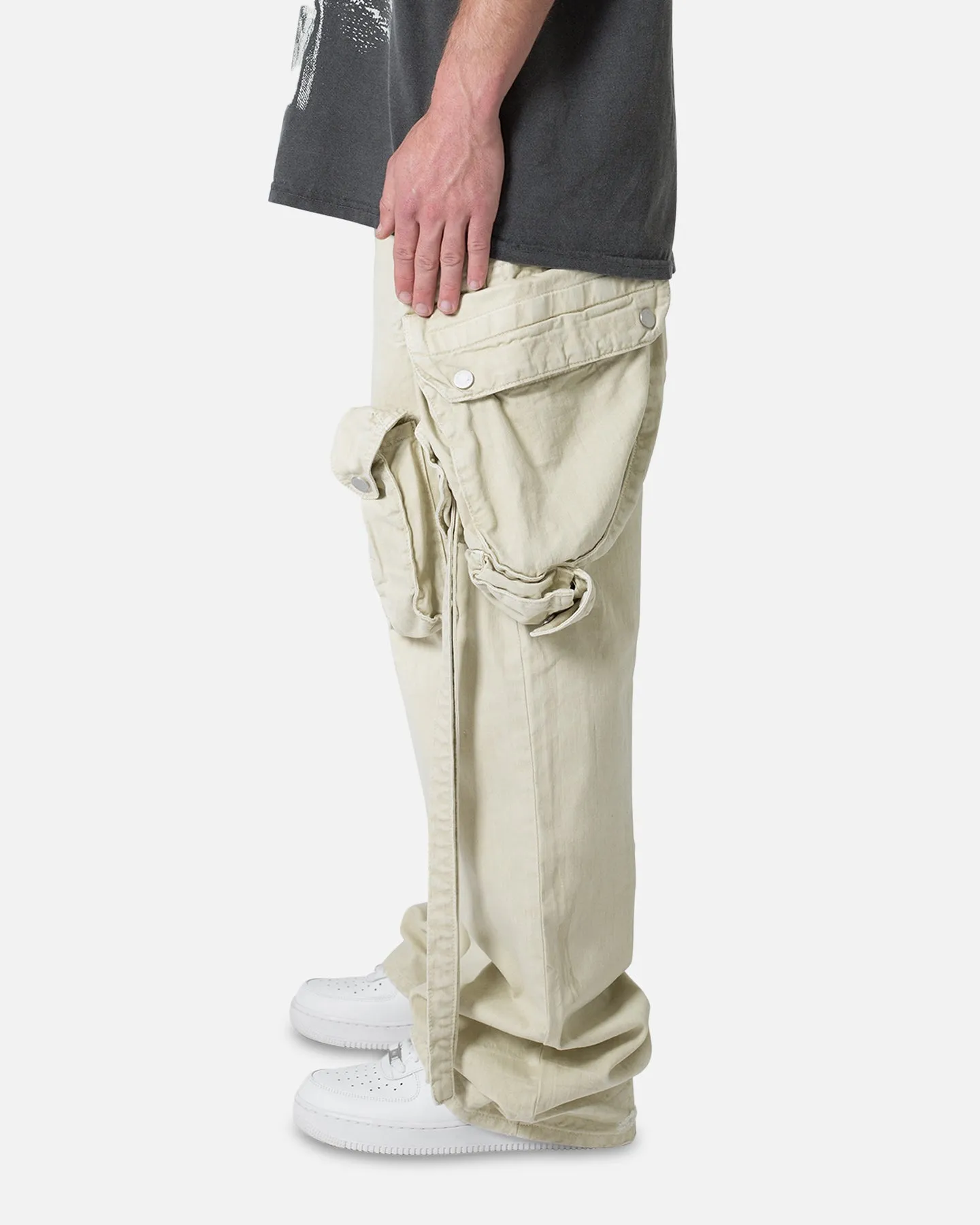 MNML Strapped Multi Cargo Pants Khaki