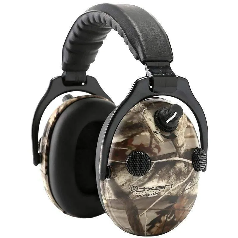 New Electronic Shooting Earmuffs with Military Ballistic Clear Anti Fog & Scratch Resistant Eyewear