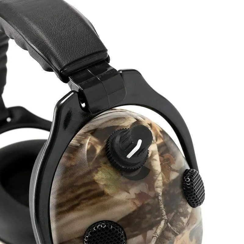 New Electronic Shooting Earmuffs with Military Ballistic Clear Anti Fog & Scratch Resistant Eyewear