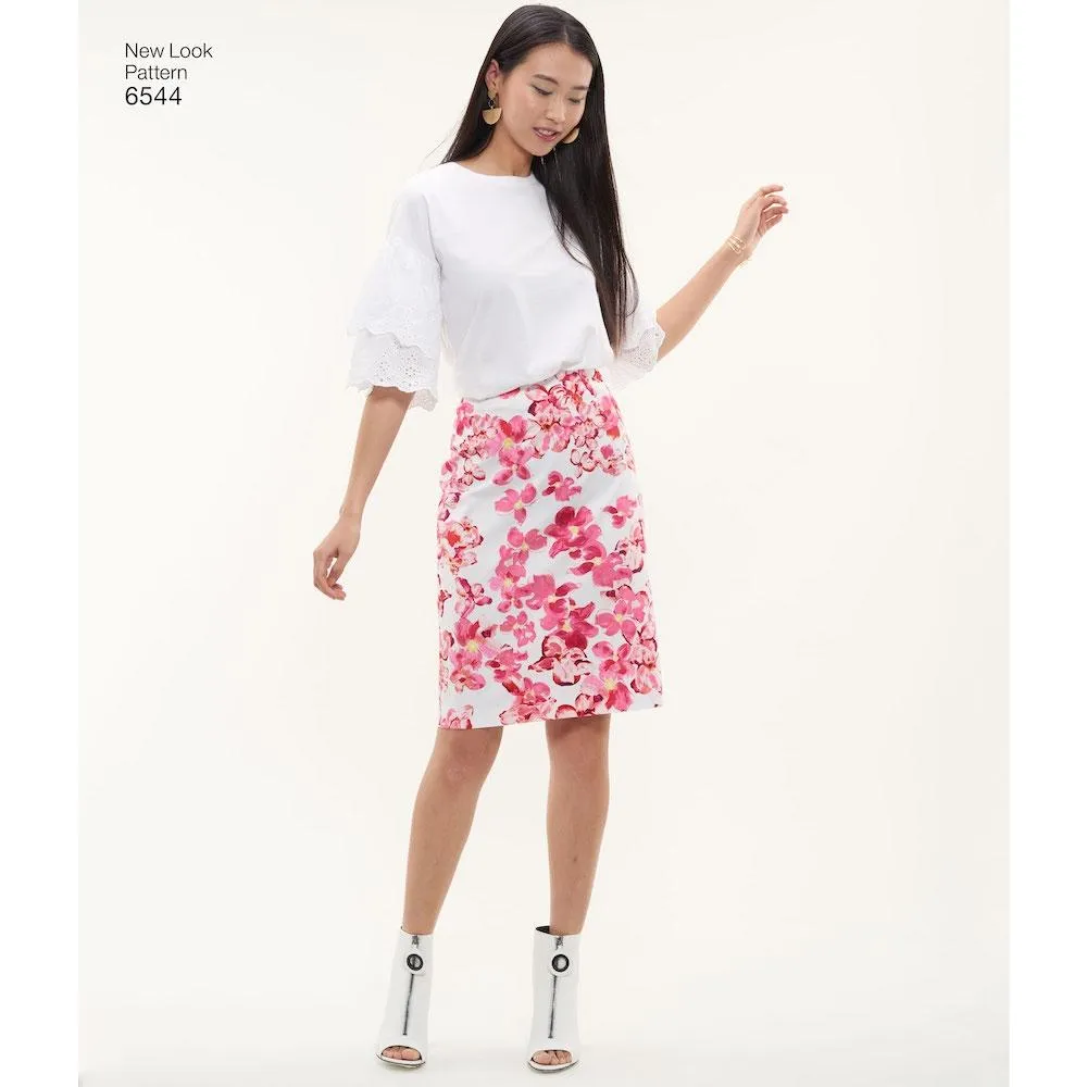 Newlook Pattern 6544 Miss Skirt in Two Lengths