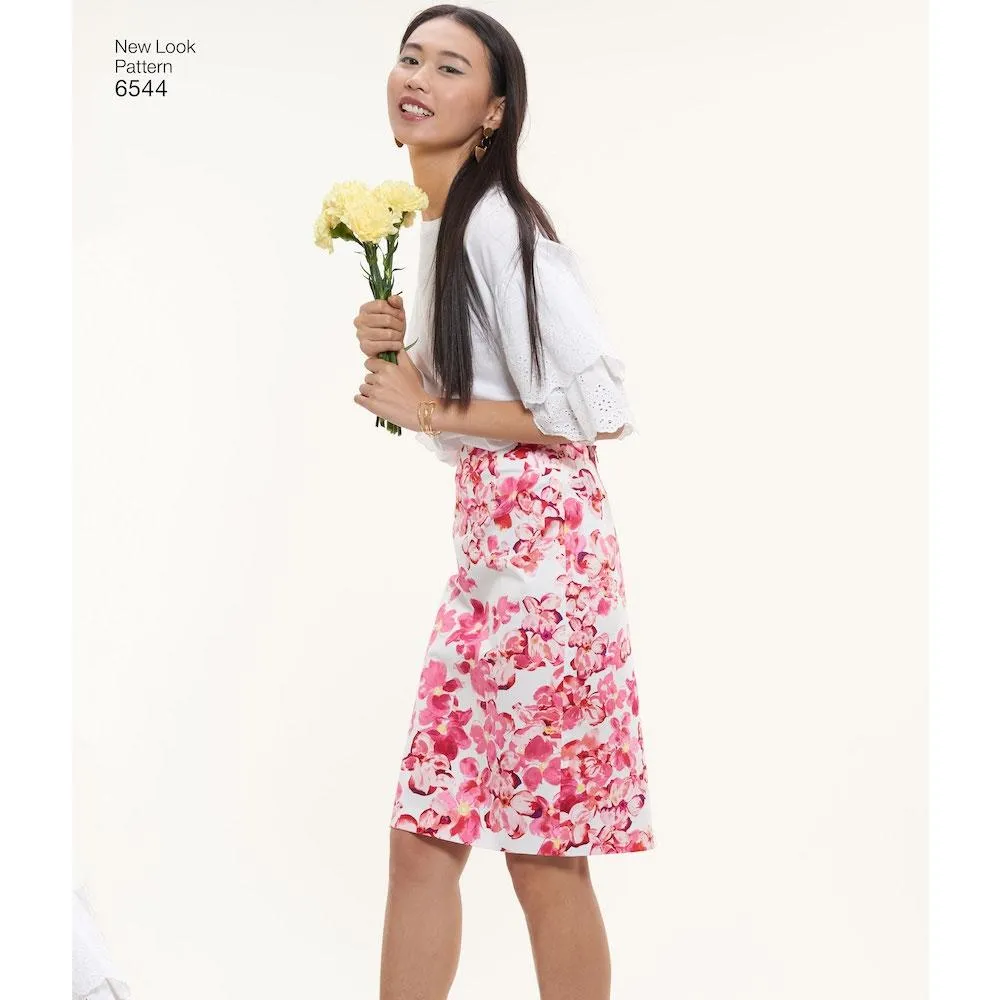 Newlook Pattern 6544 Miss Skirt in Two Lengths