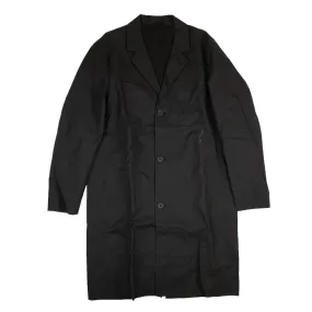 NWT STUTTERHEIM Black Kivik Overcoat Raincoat Size M $395