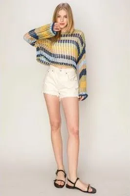 Open Stitched Sweater