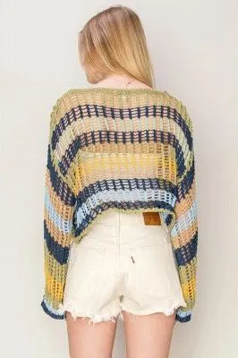 Open Stitched Sweater