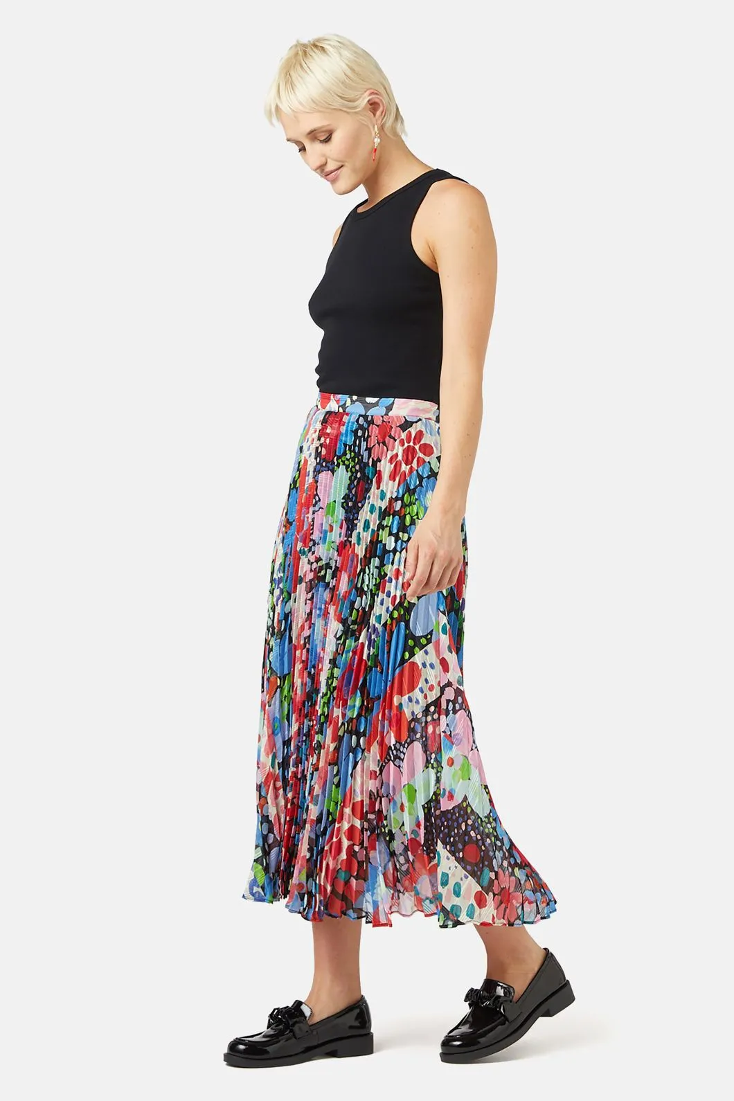 Petal Dance Pleated Skirt