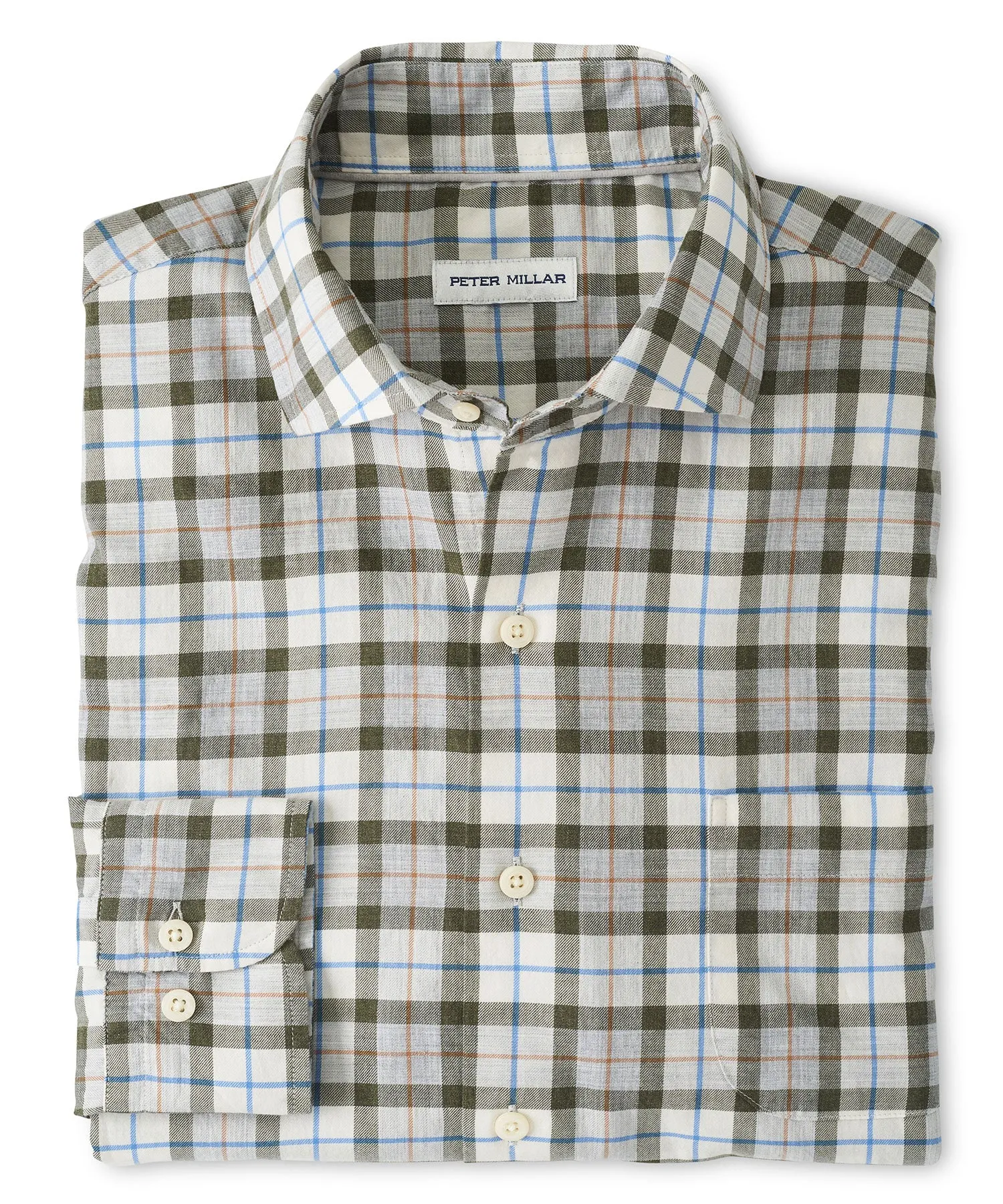 Peter Millar Long Sleeve Alton Sport Shirt