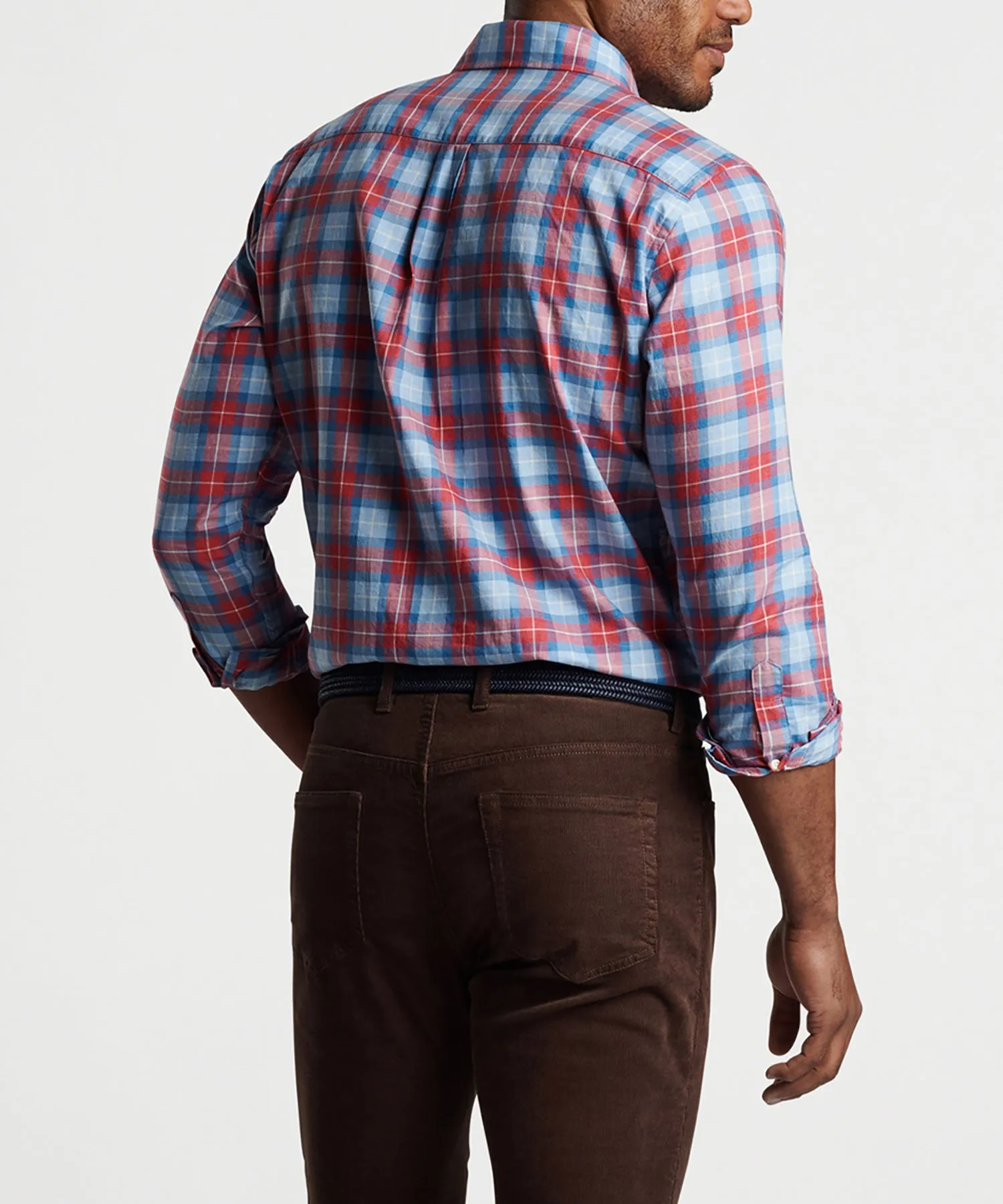 Peter Millar Long Sleeve Alton Sport Shirt