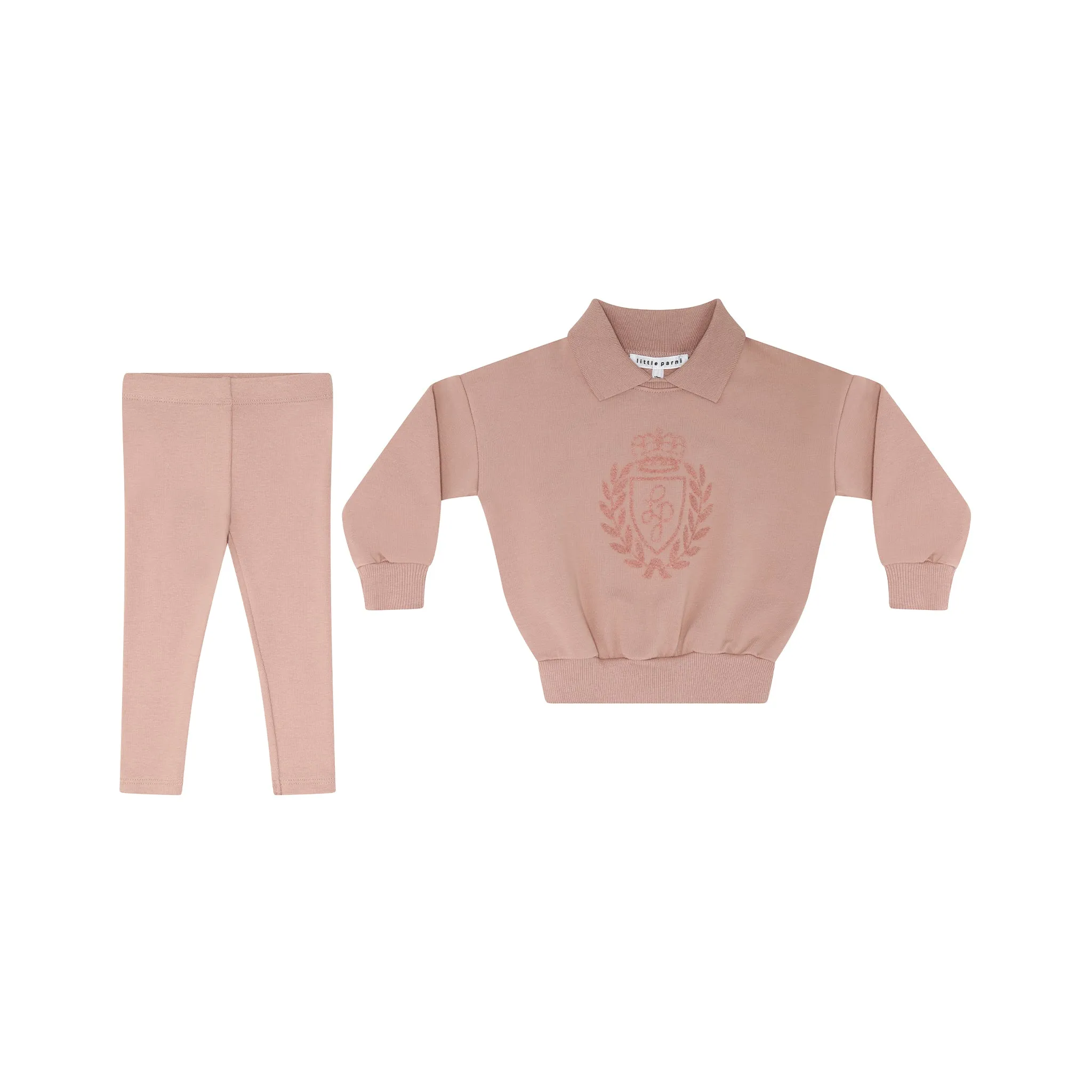 Pink Baby Logo Leggings Outfit