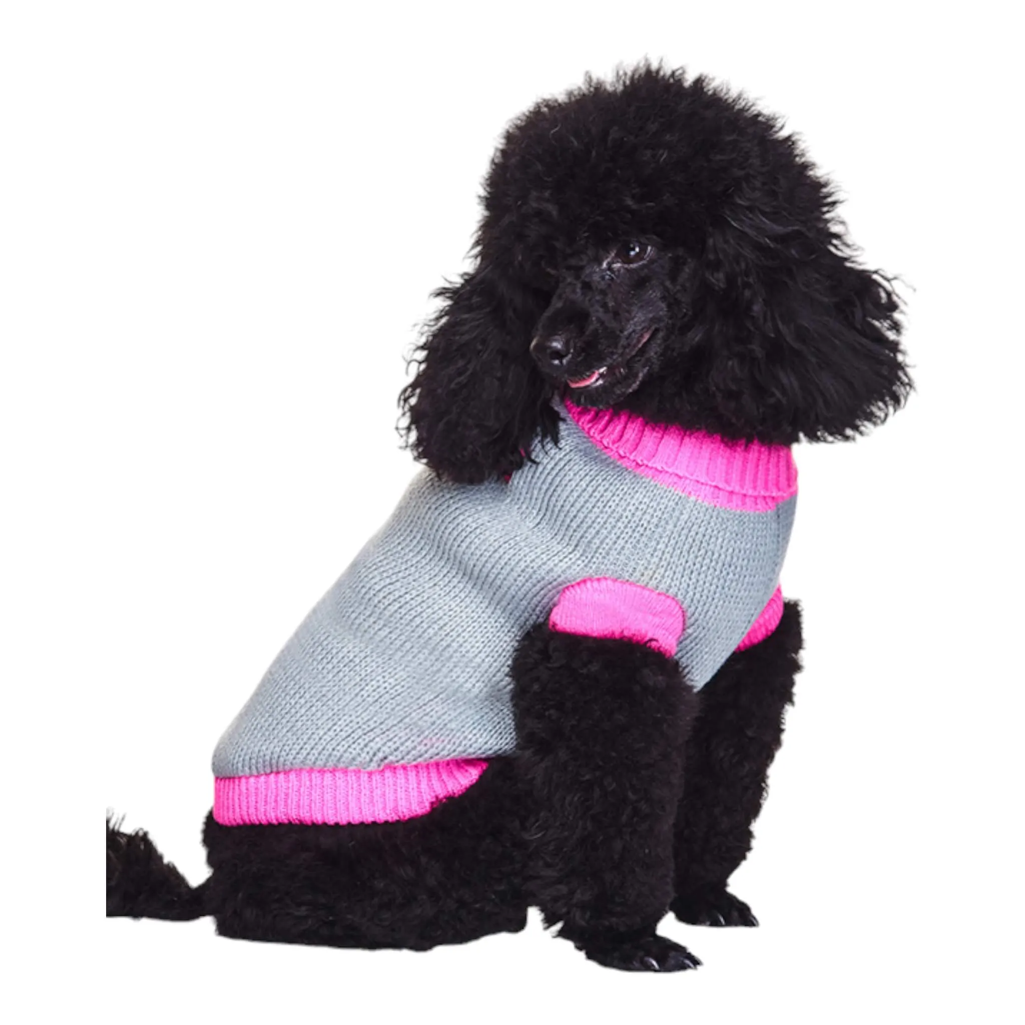 Pink Paw Dog Sweater