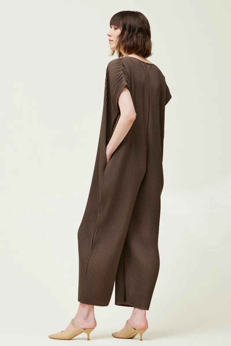 Pleated Jumpsuit