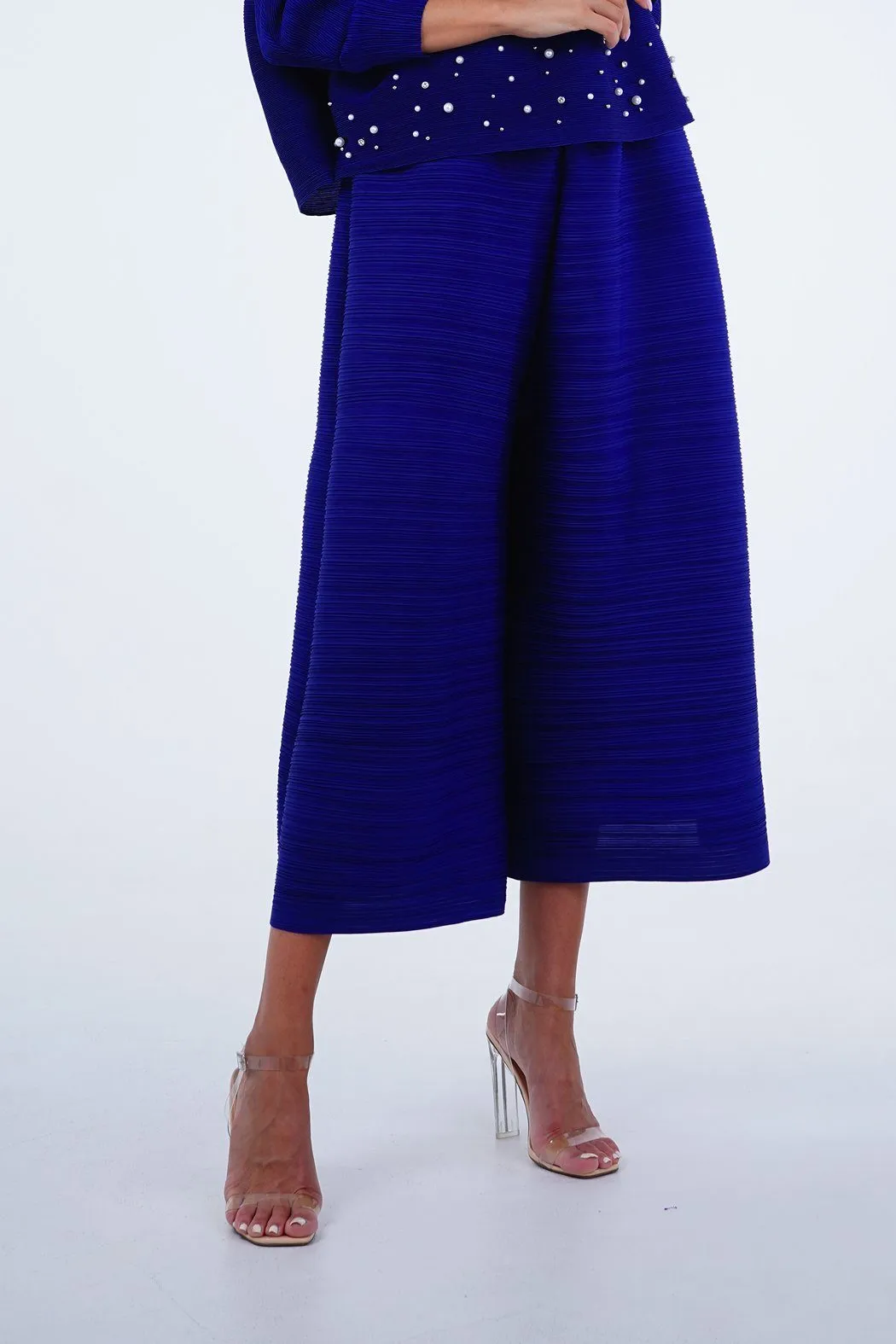 Polly Pleated Tube Pants