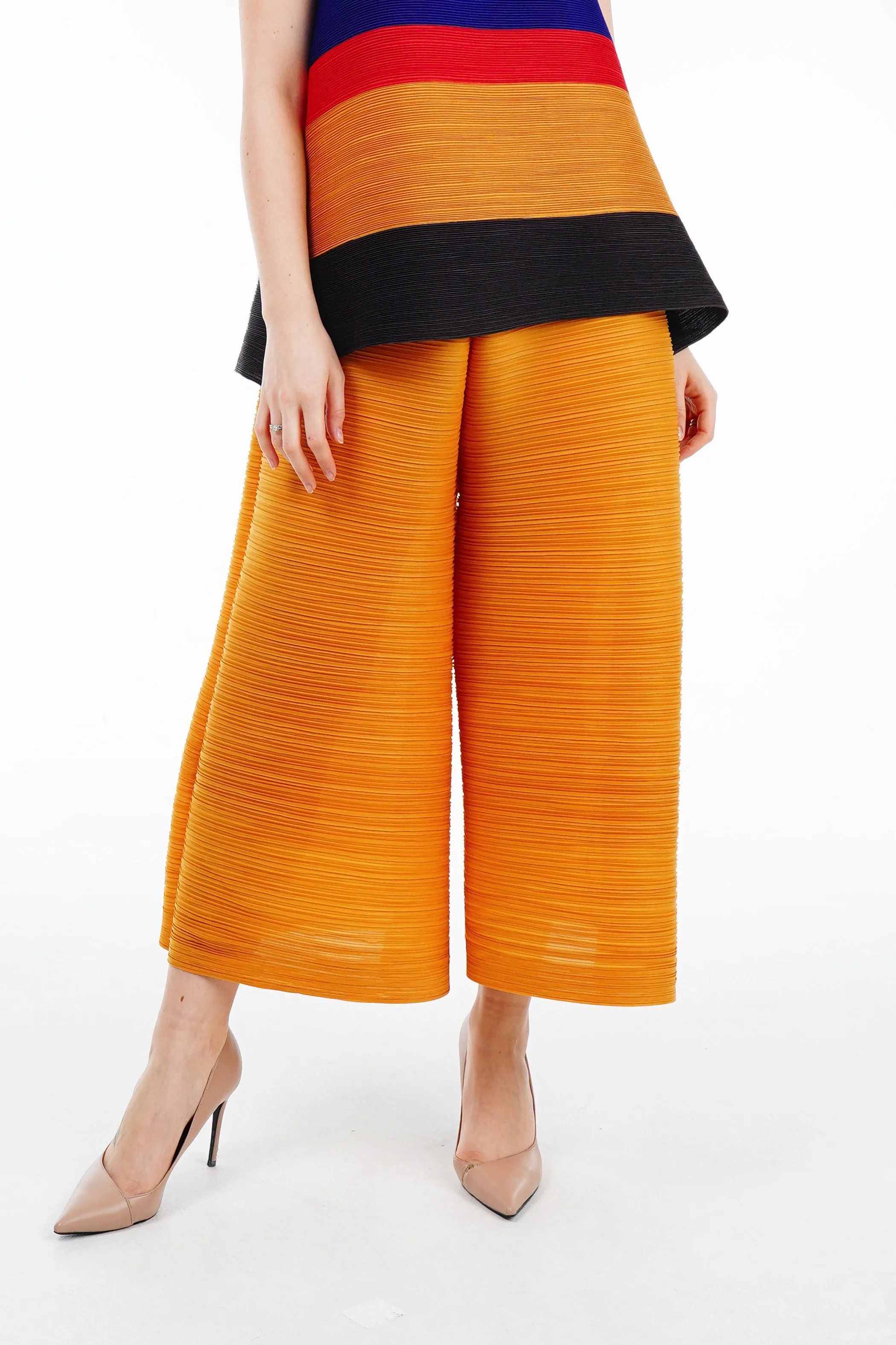 Polly Pleated Tube Pants