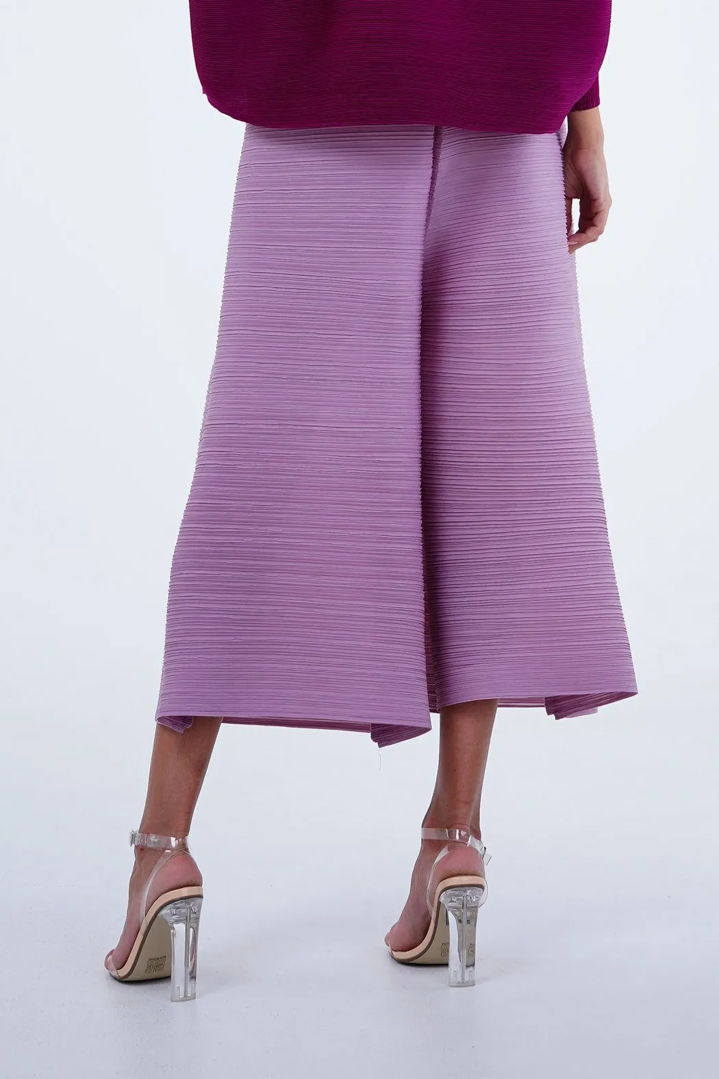 Polly Pleated Tube Pants