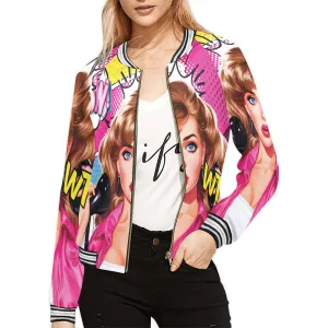 Pop art awd444 Bomber Jacket for Women