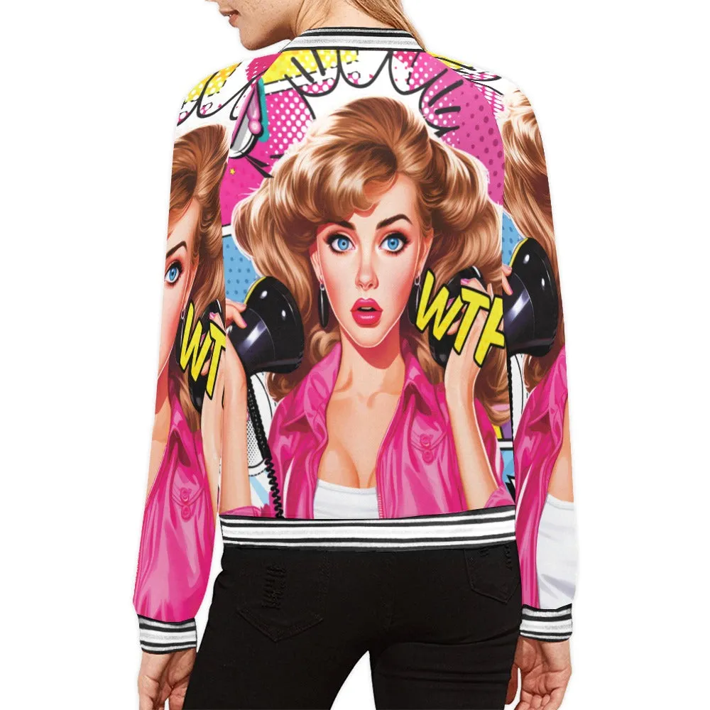 Pop art awd444 Bomber Jacket for Women