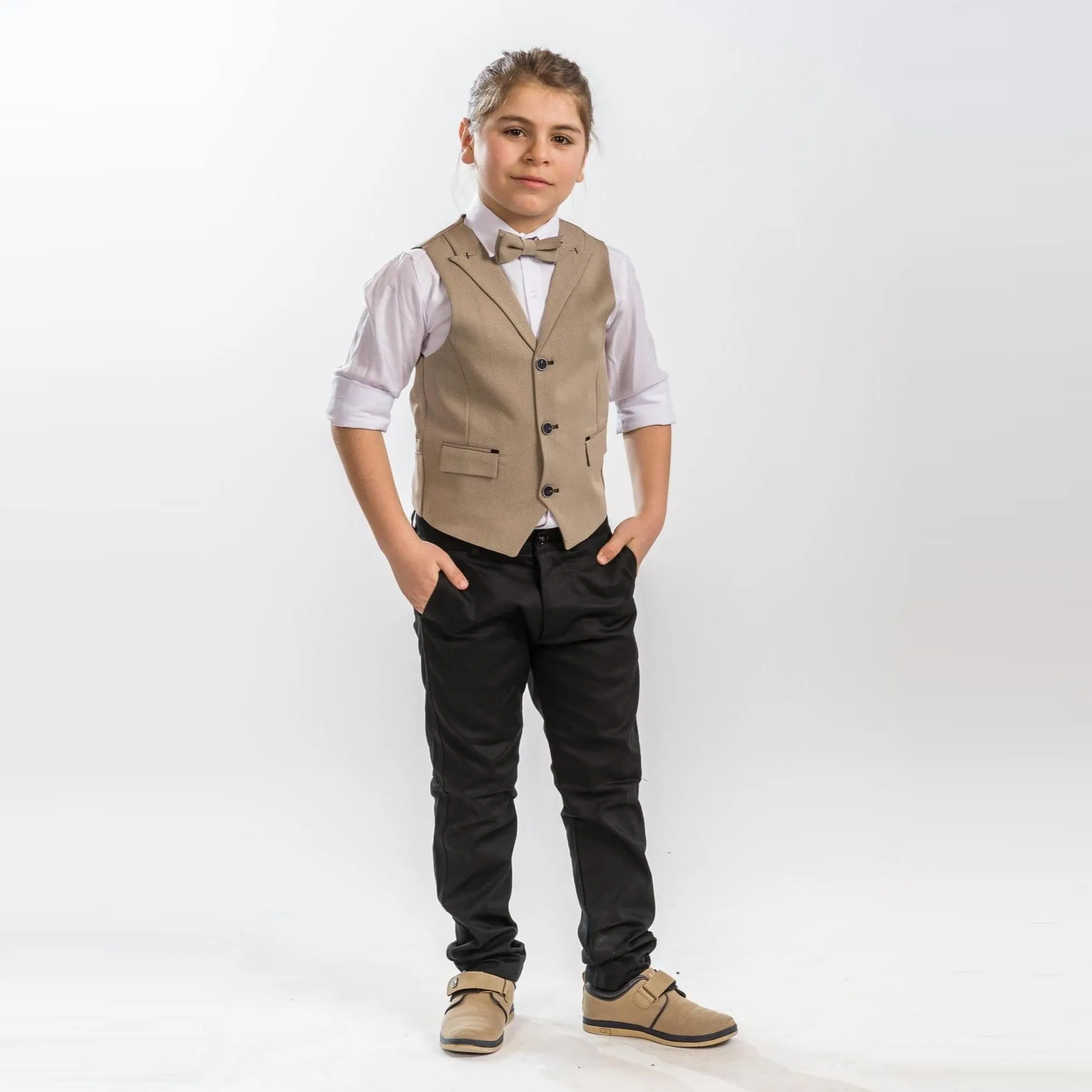 Preppy Moe Formal Boys Suit