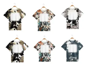 Printed Sublimation Tshirts | Pre Bleached Tshirts