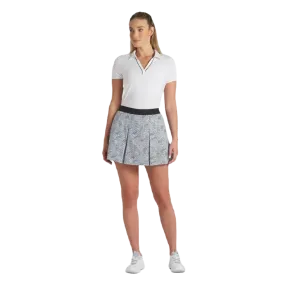 Puma Ladies Pleated Microdot Golf Skirt