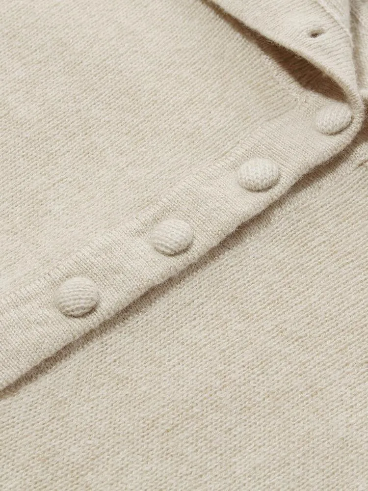 Pure Cashmere Polo Neck Sweater