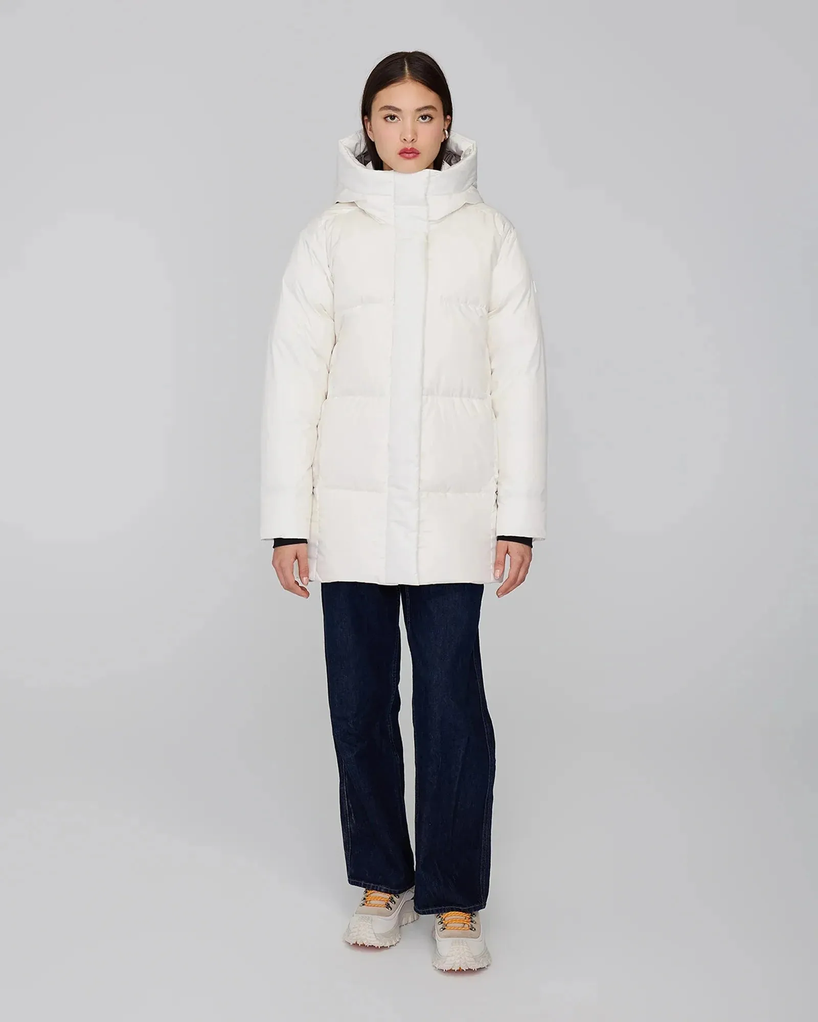 QUARTZ Co JUNE 2.0 - Hooded Down Puffer Jacket