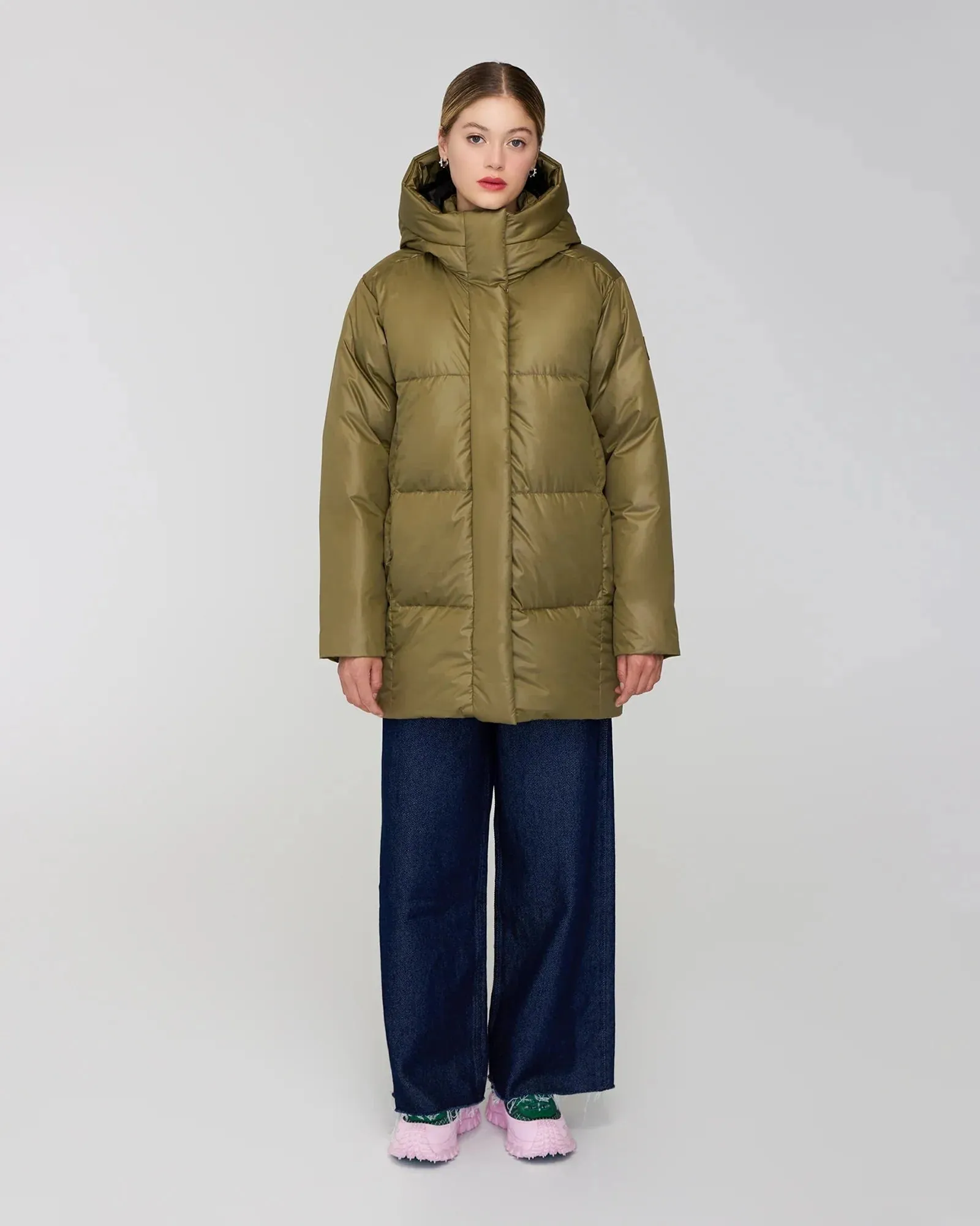 QUARTZ Co JUNE 2.0 - Hooded Down Puffer Jacket