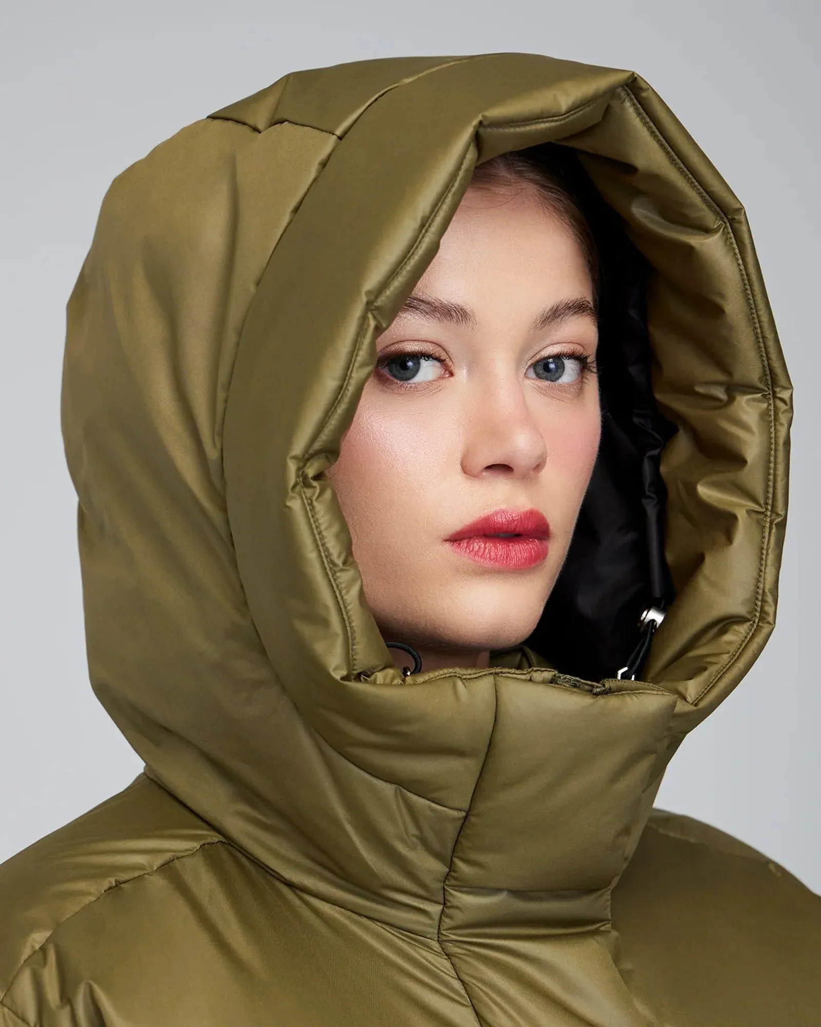 QUARTZ Co JUNE 2.0 - Hooded Down Puffer Jacket