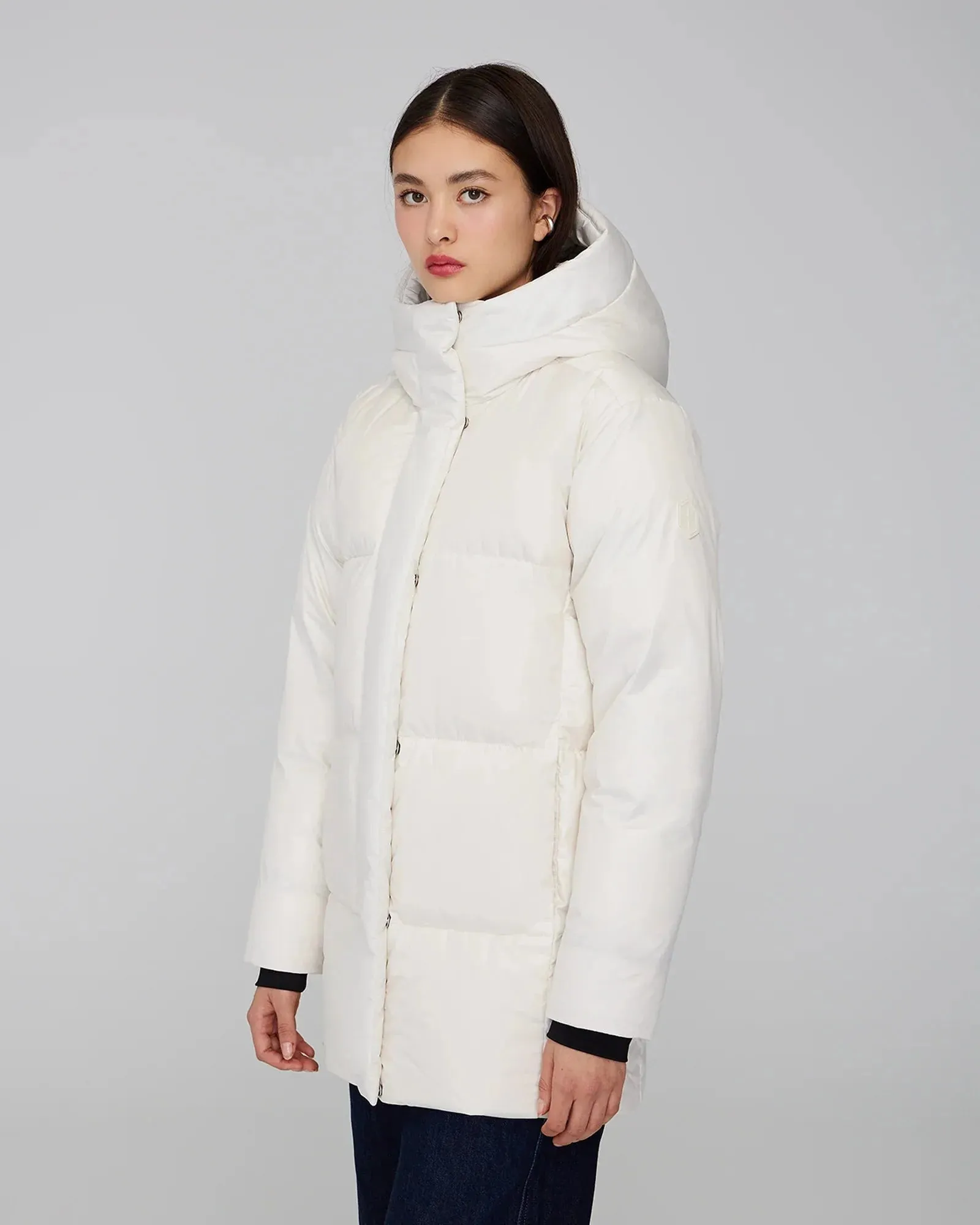 QUARTZ Co JUNE 2.0 - Hooded Down Puffer Jacket