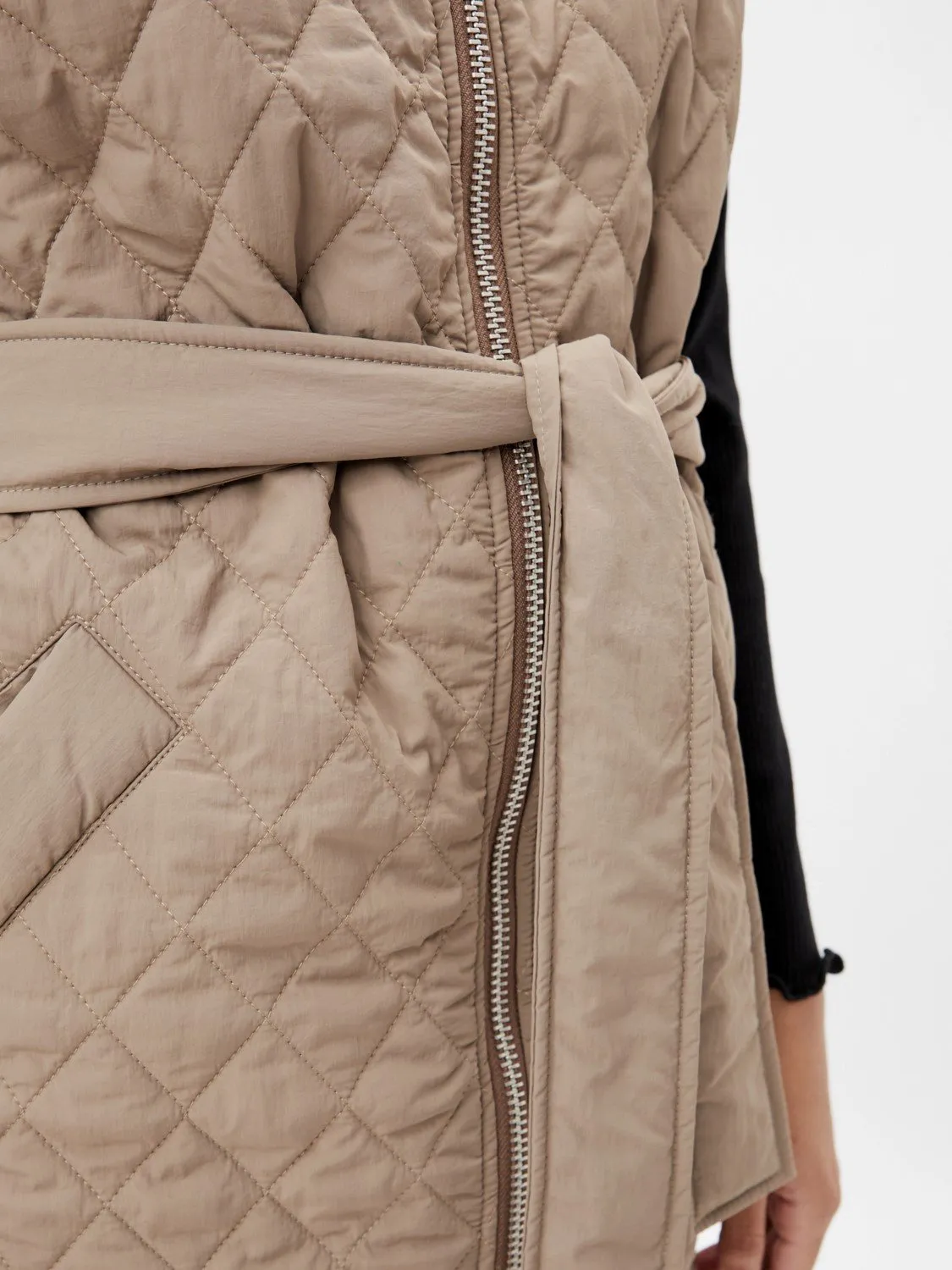 Randi Lightweight Gilet (Taupe)