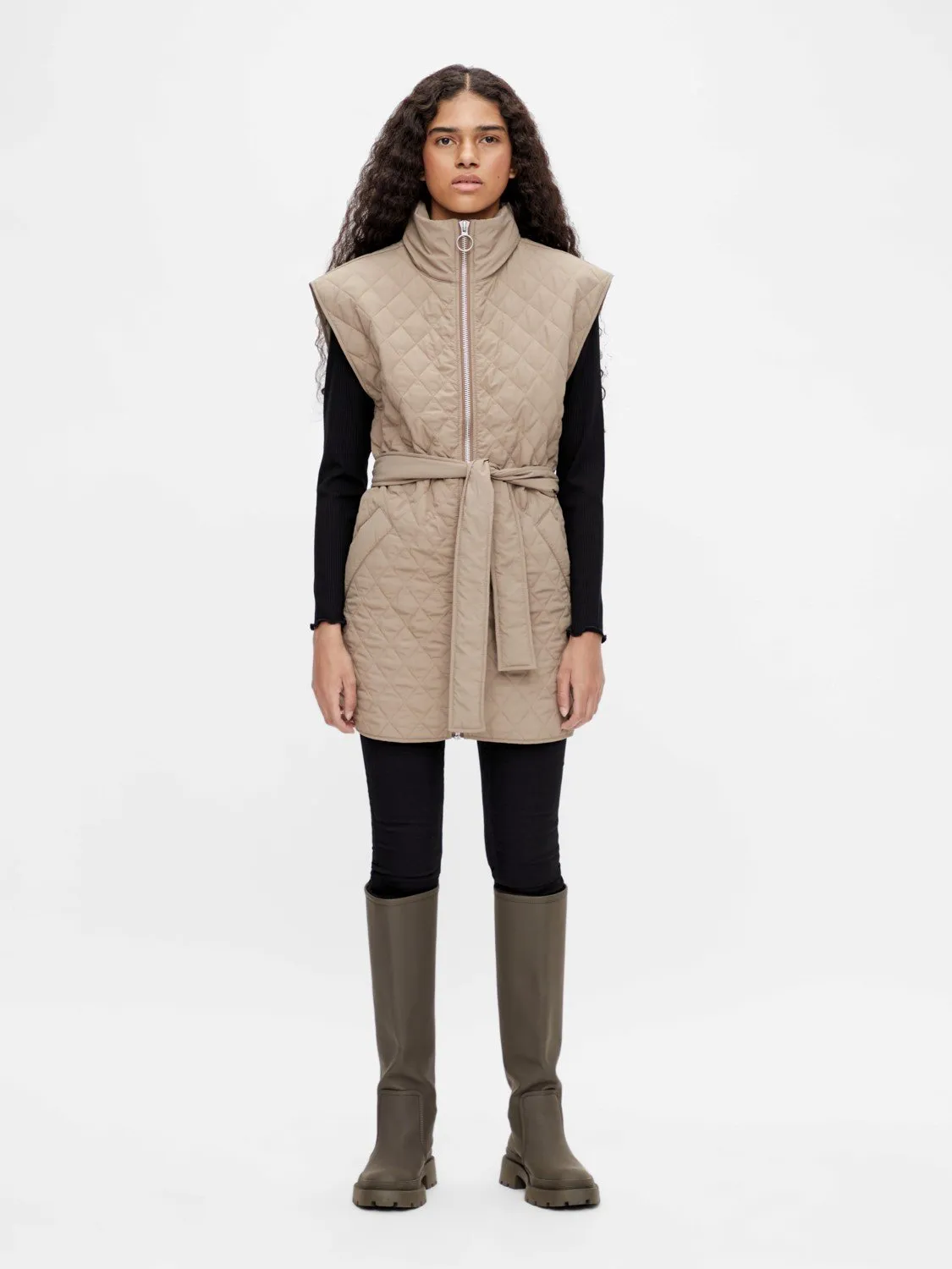 Randi Lightweight Gilet (Taupe)