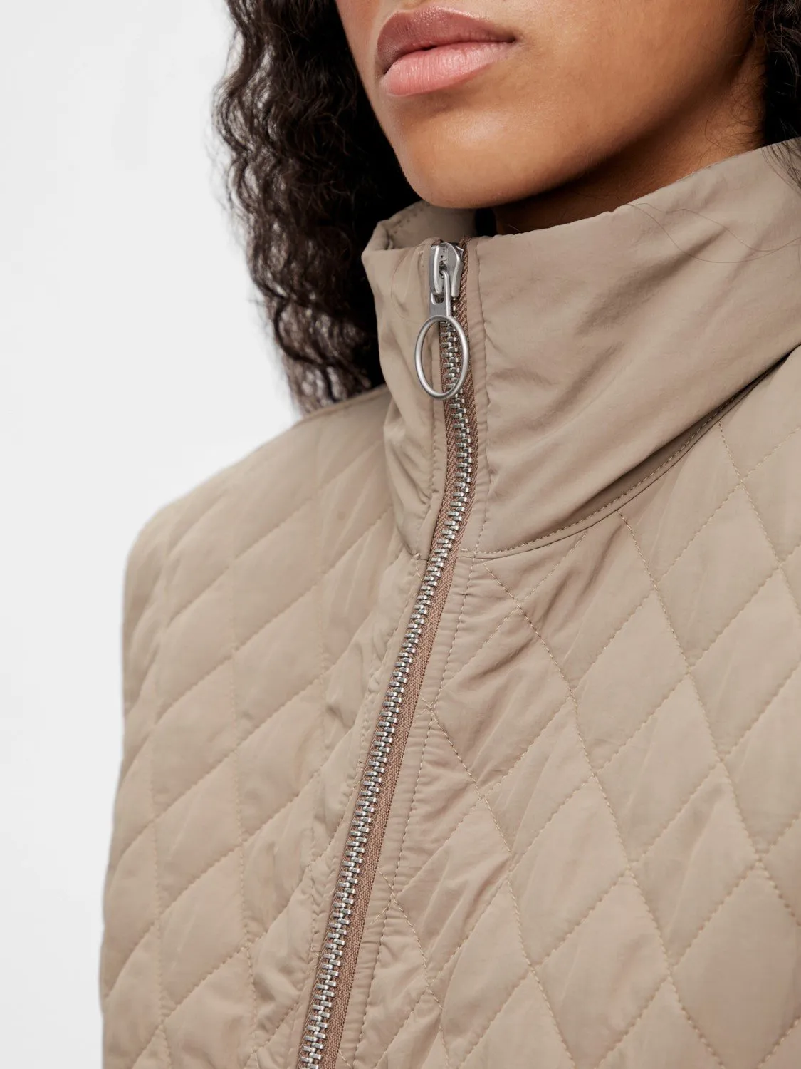 Randi Lightweight Gilet (Taupe)