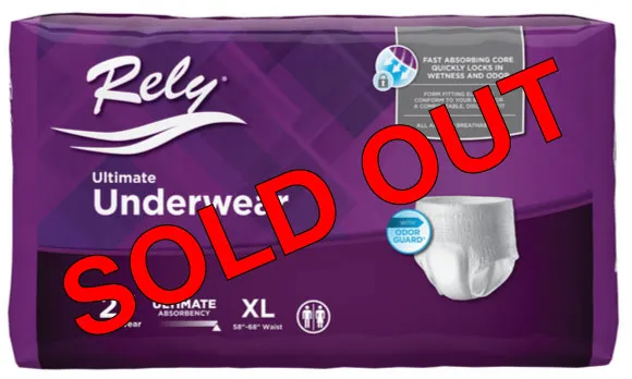 Rely Ultimate Protective Underwear