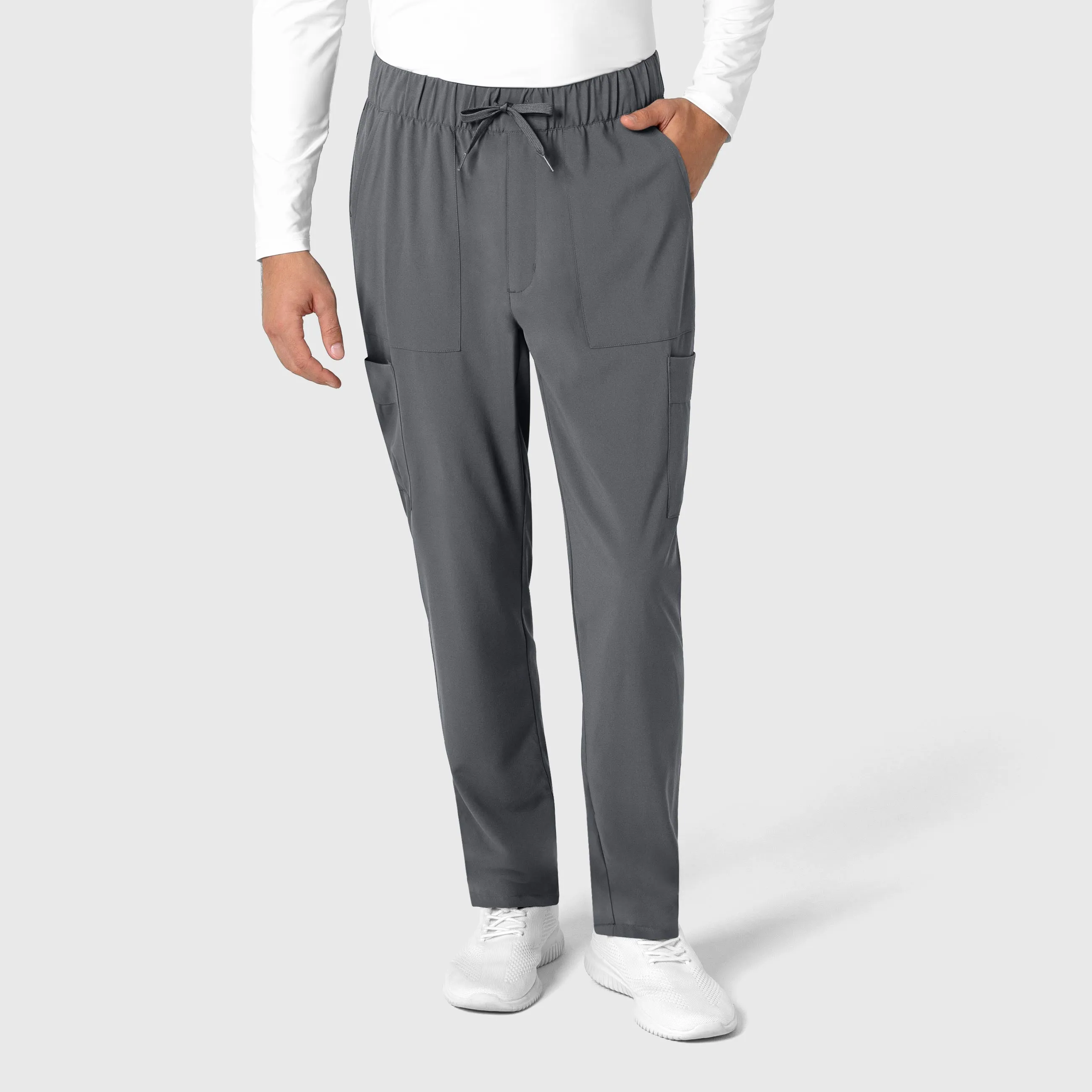 RENEW Men's Tapered Scrub Pant - Pewter