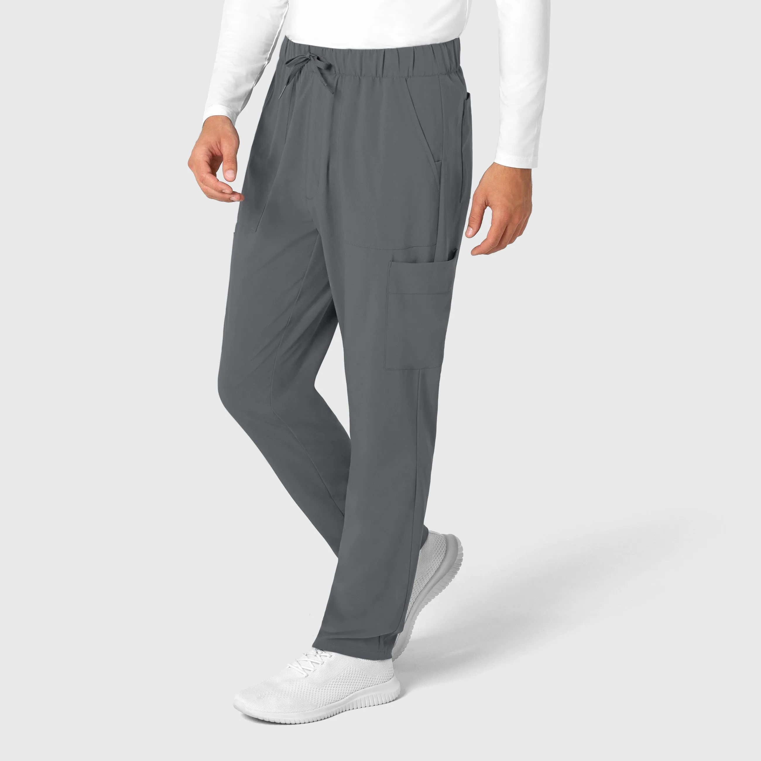 RENEW Men's Tapered Scrub Pant - Pewter