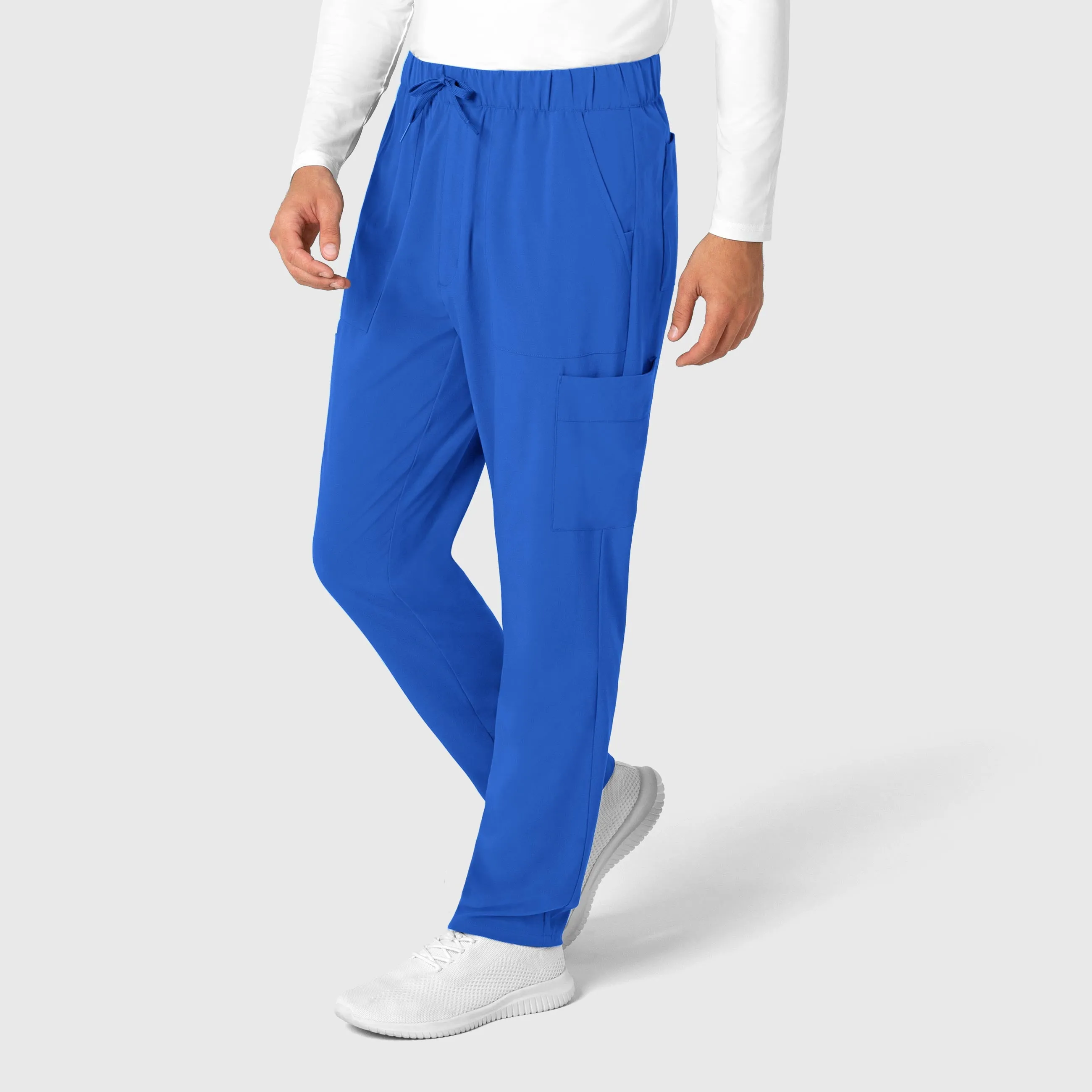 RENEW Men's Tapered Scrub Pant - Royal