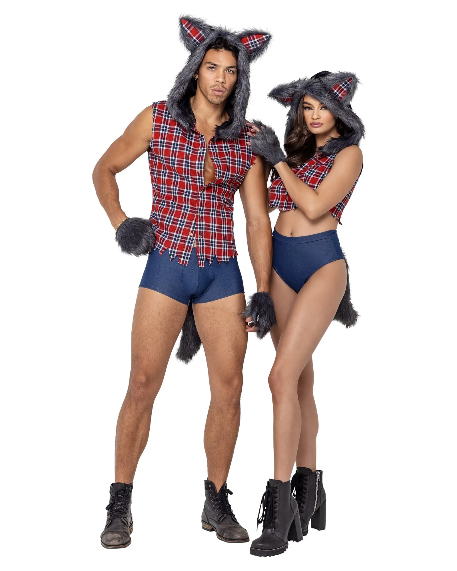 Roma 3PC Sultry Shewolf Costume