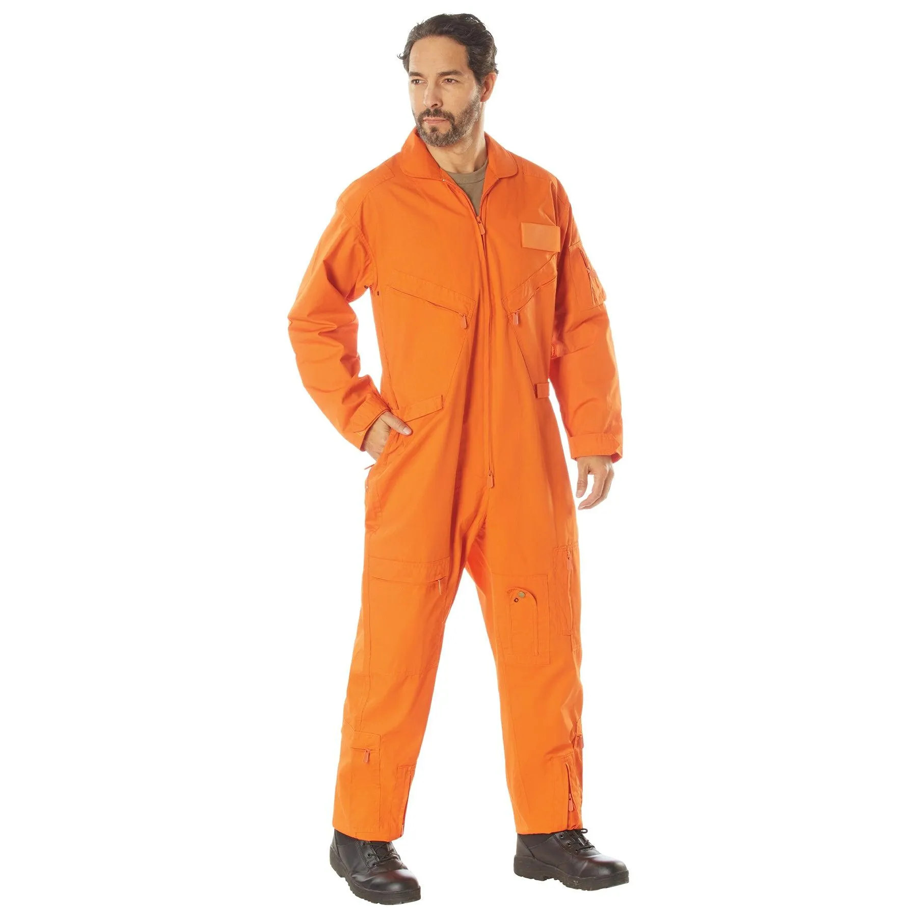 Rothco Mens CWU-27/P Military Flight Suit (Orange)