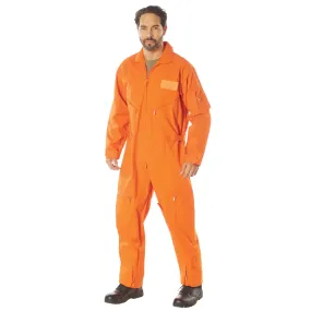 Rothco Mens CWU-27/P Military Flight Suit (Orange)