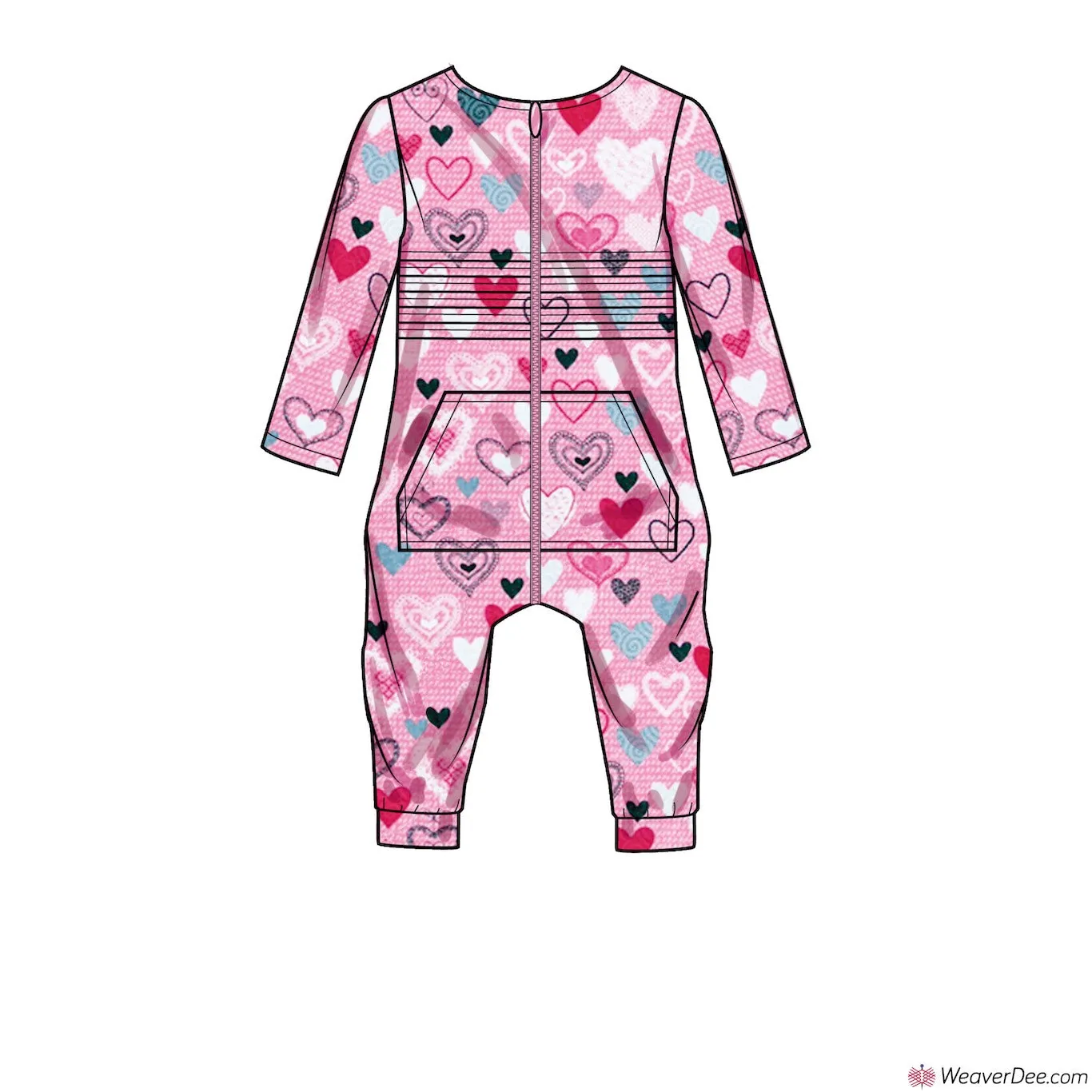 Simplicity Pattern S9486 Toddlers' Knit Jumpsuit