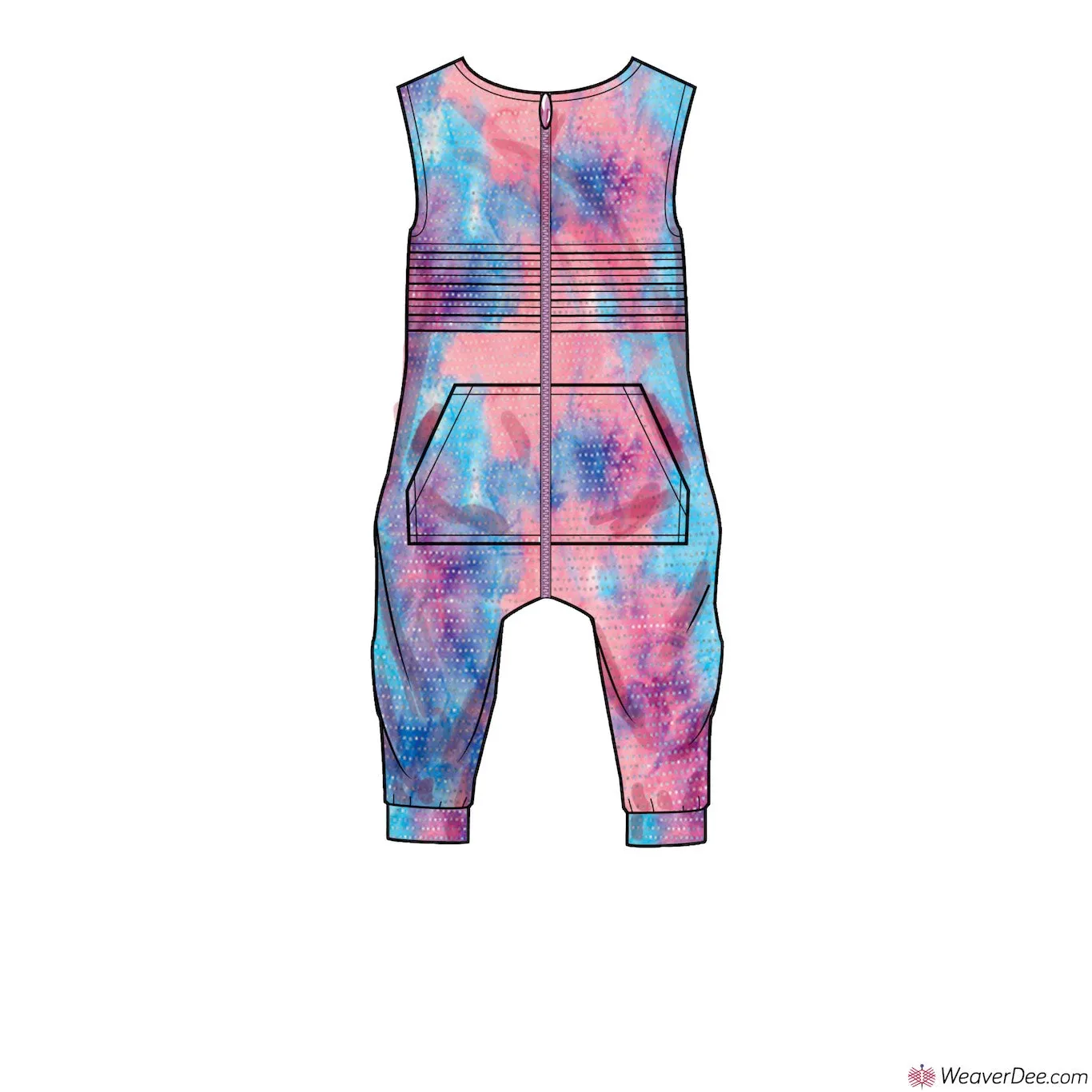 Simplicity Pattern S9486 Toddlers' Knit Jumpsuit